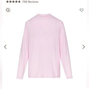 NWT SKIMS Boyfriend Long Sleeve